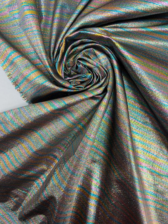 Multicolour Lurex Polyamide Woven