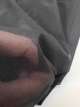 Black Stretch Polyester Interlining