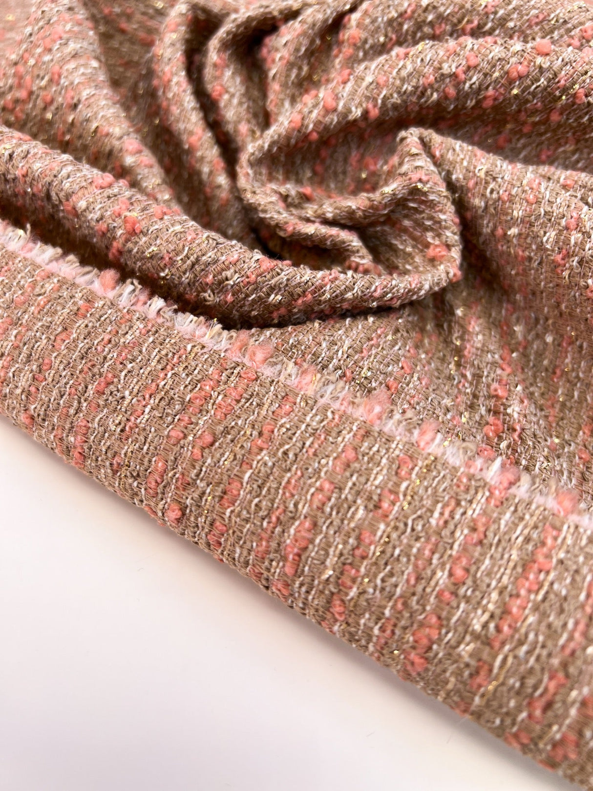 Bouclé Blend Suit Fabric Multicolour