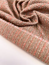 Bouclé Blend Suit Fabric Multicolour