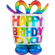 Birthday Present AirLoonz Foil Balloon