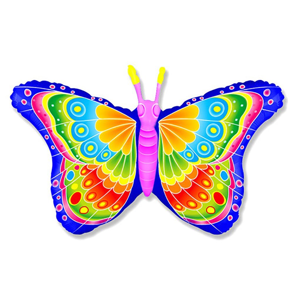 Butterfly Fuchsia Foil Balloon 38 Inch