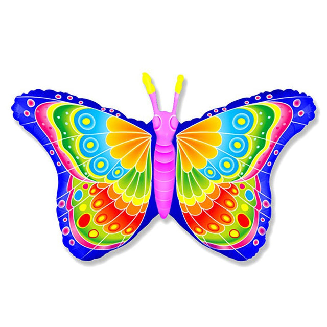 Butterfly Fuchsia Foil Balloon 38 Inch