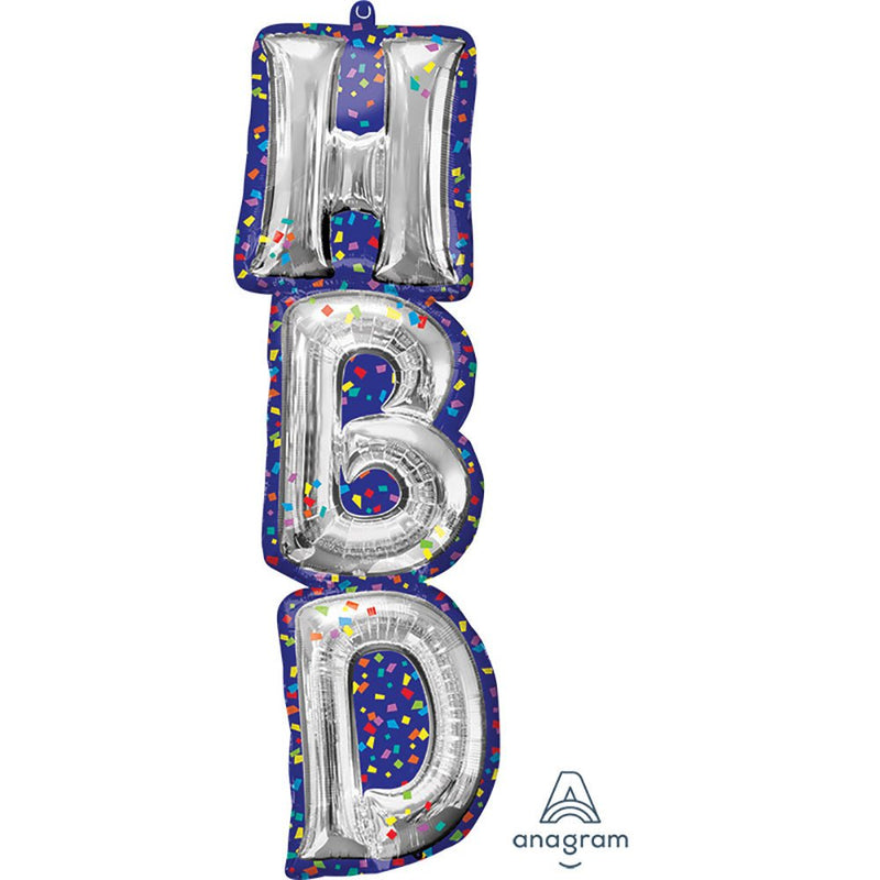 Foil Balloon Happy Birthday Letters