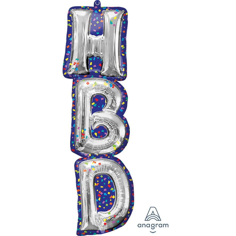 Foil Balloon Happy Birthday Letters