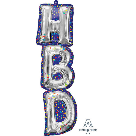 Foil Balloon Happy Birthday Letters