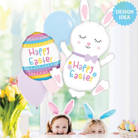 Easter Bunny Foil Balloon 38 Inch