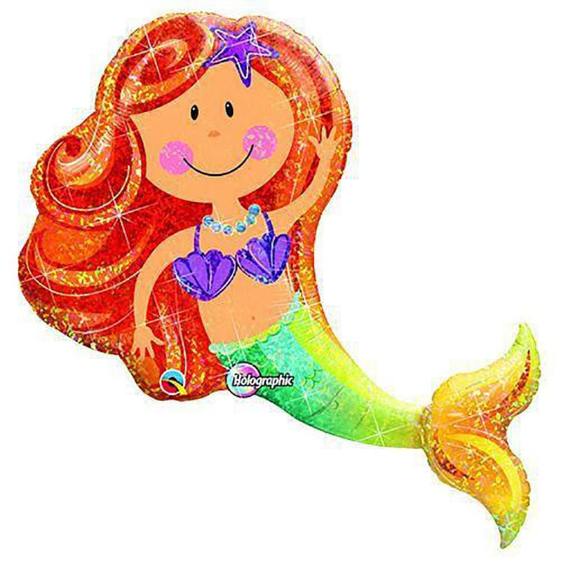 Mermaid Foil Balloon 38 Inch