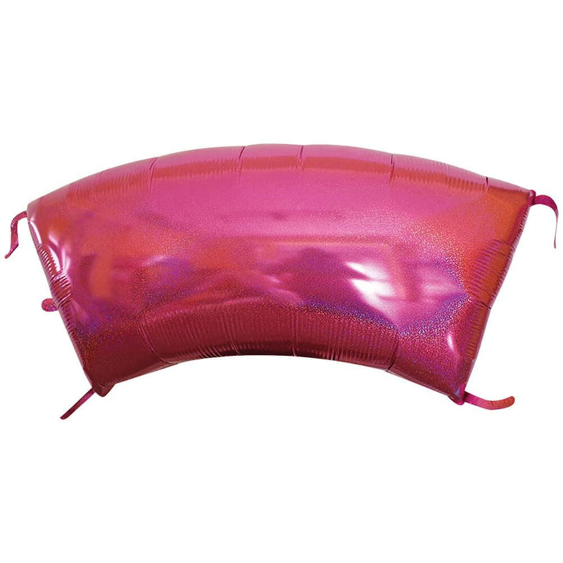 Foil Balloon Modular Arch Panel Glitter Fuchsia