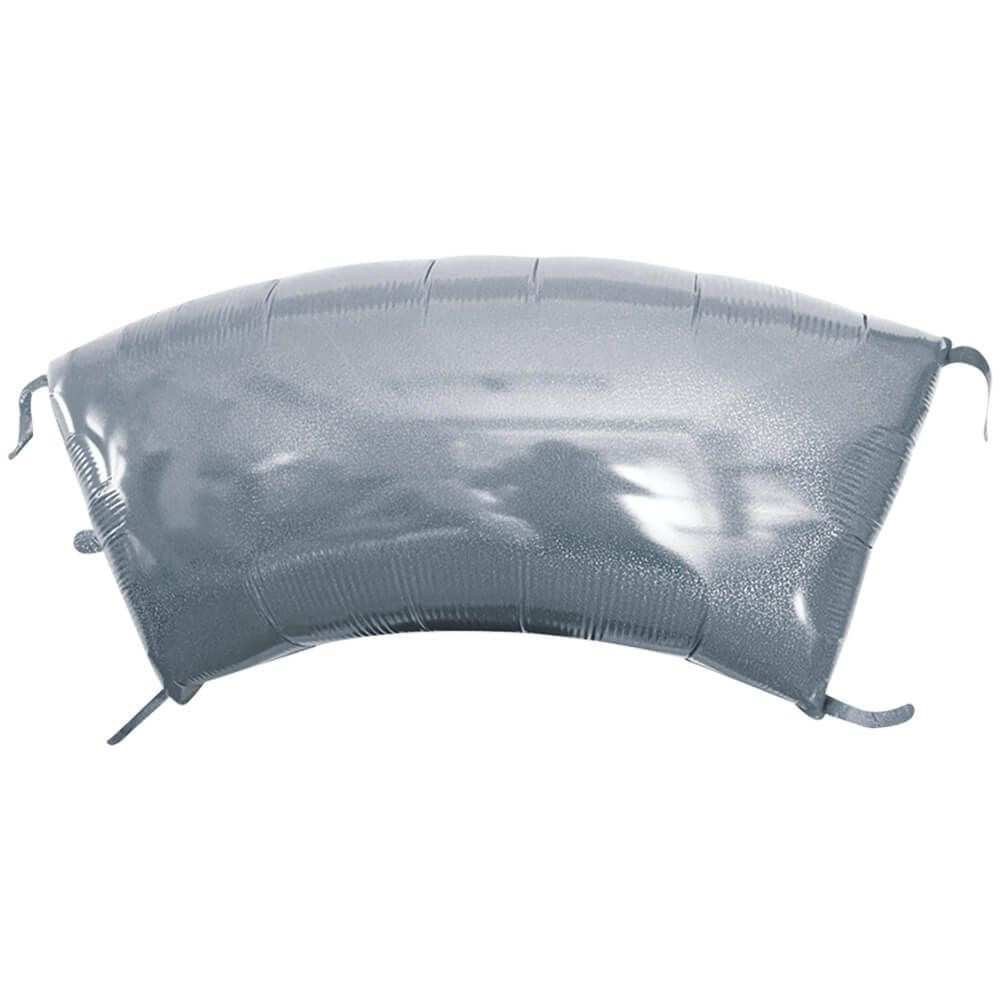Foil Balloon Modular Arch Panel Glitter Silver