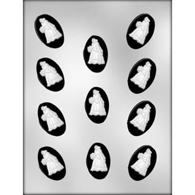 Oval Bridal Mint Chocolate Mold