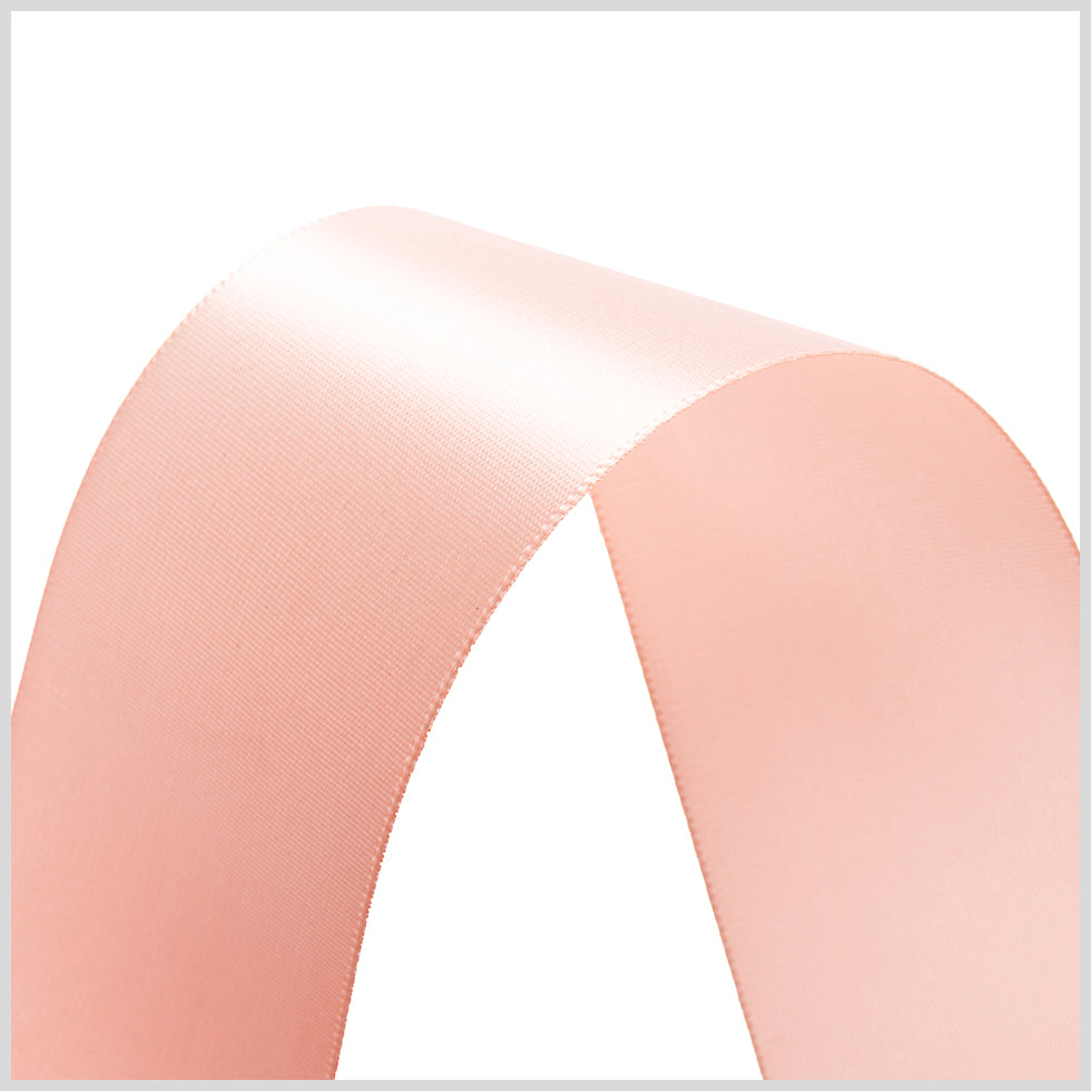 1.5" Light Coral Single Face Satin Ribbon