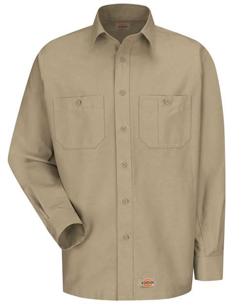 Dickies Men's Tall Long Sleeve Work Shirt