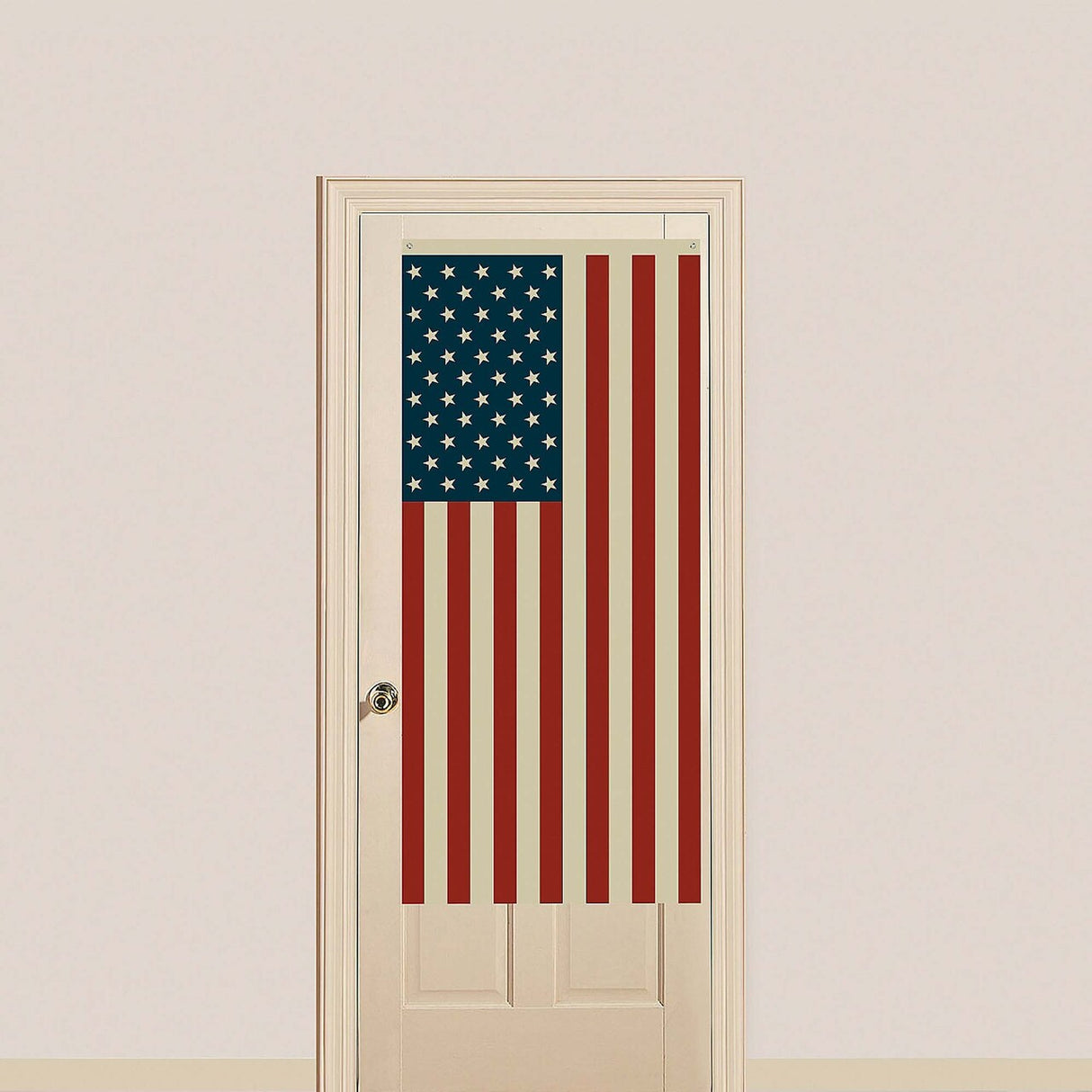 27" x 5 Ft. Patriotic American Flag Polyester Door Banner