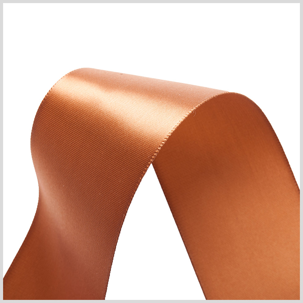 1.5" Sable Single Face Satin Ribbon