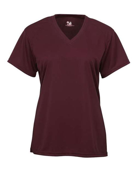 Badger Women's B-Core V-Neck Performance T-Shirt