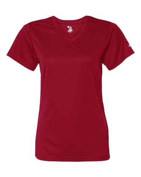 Badger Women's B-Core V-Neck Performance T-Shirt