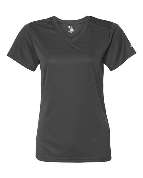 Badger Women's B-Core V-Neck Performance T-Shirt