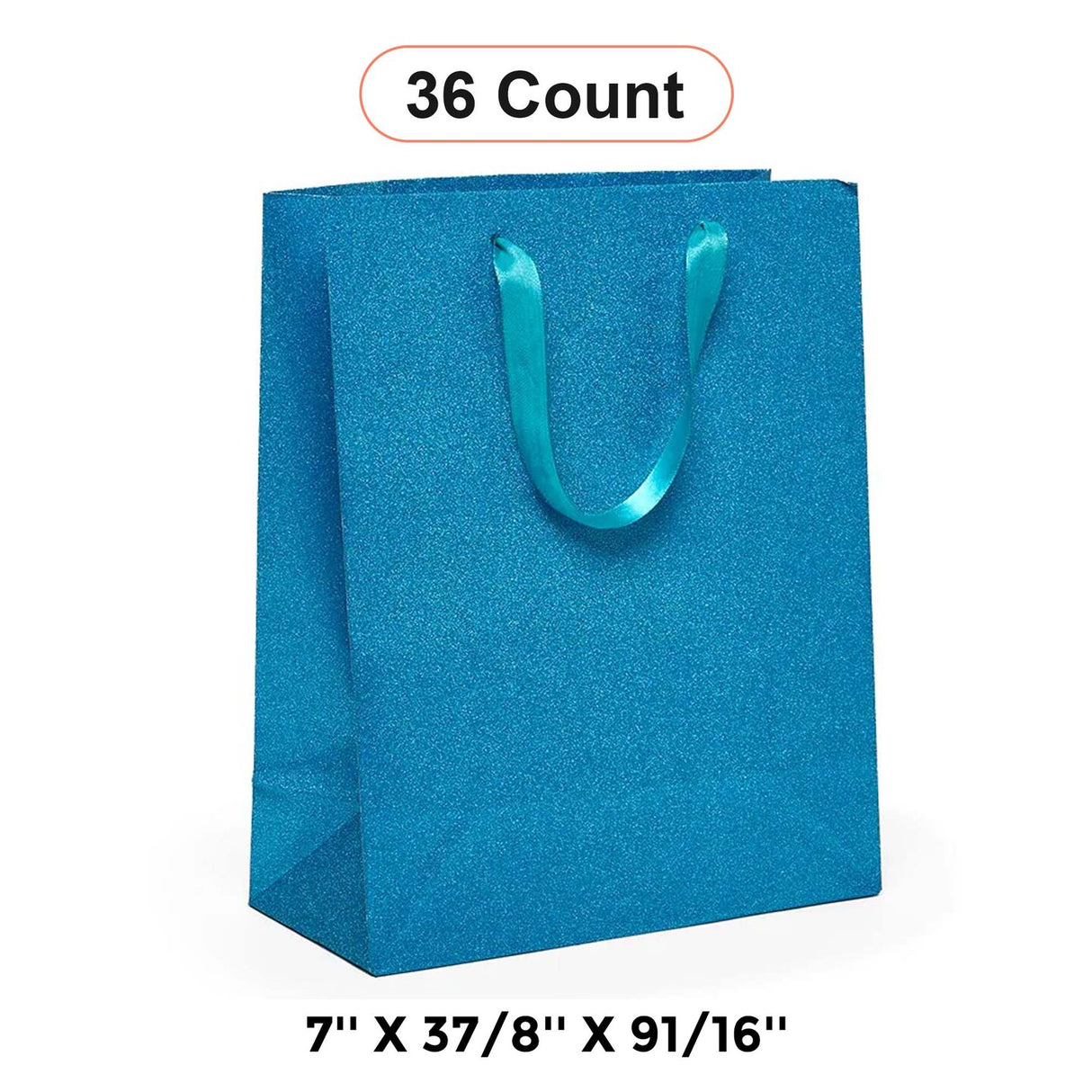 Glitter Grain Euro Totes 7'' x 3 7/8'' x 9 1/16'' for Special Occasions