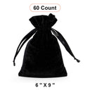 Velvet Bags 6" x 9" Large and Elegant Storage