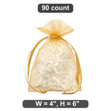 Organza Gift Bags 4” x 6” Perfect for Small Gifts