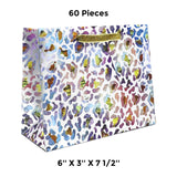 Patterned Gift Bags6" X 3" X 7 1/2" Unique Gift Wrapping Solution