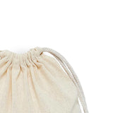Roomy 9" x 15" Plain Cotton Muslin Pouch