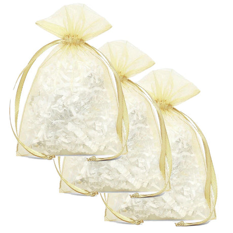 Classic Look for Gift Wrapping 5" x 8" Organza Bag