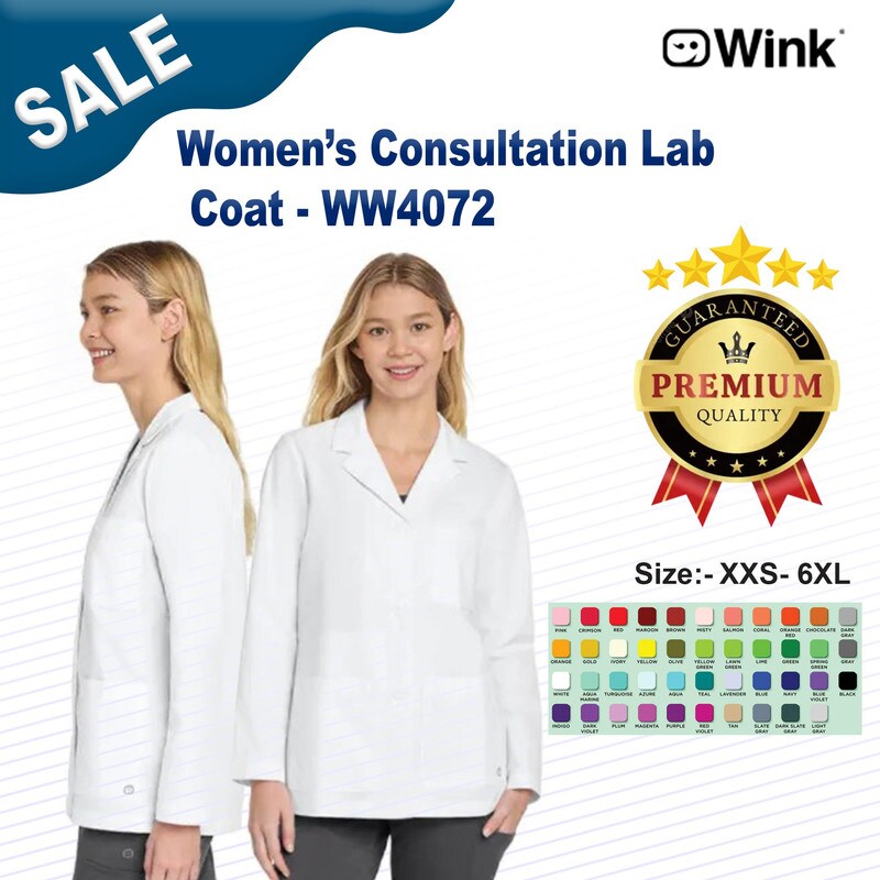 Wink® Women’s Consultation Lab Coat