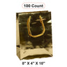 8'' x 4'' x 10'' Metallic Euro Totes for Gifts and Events
