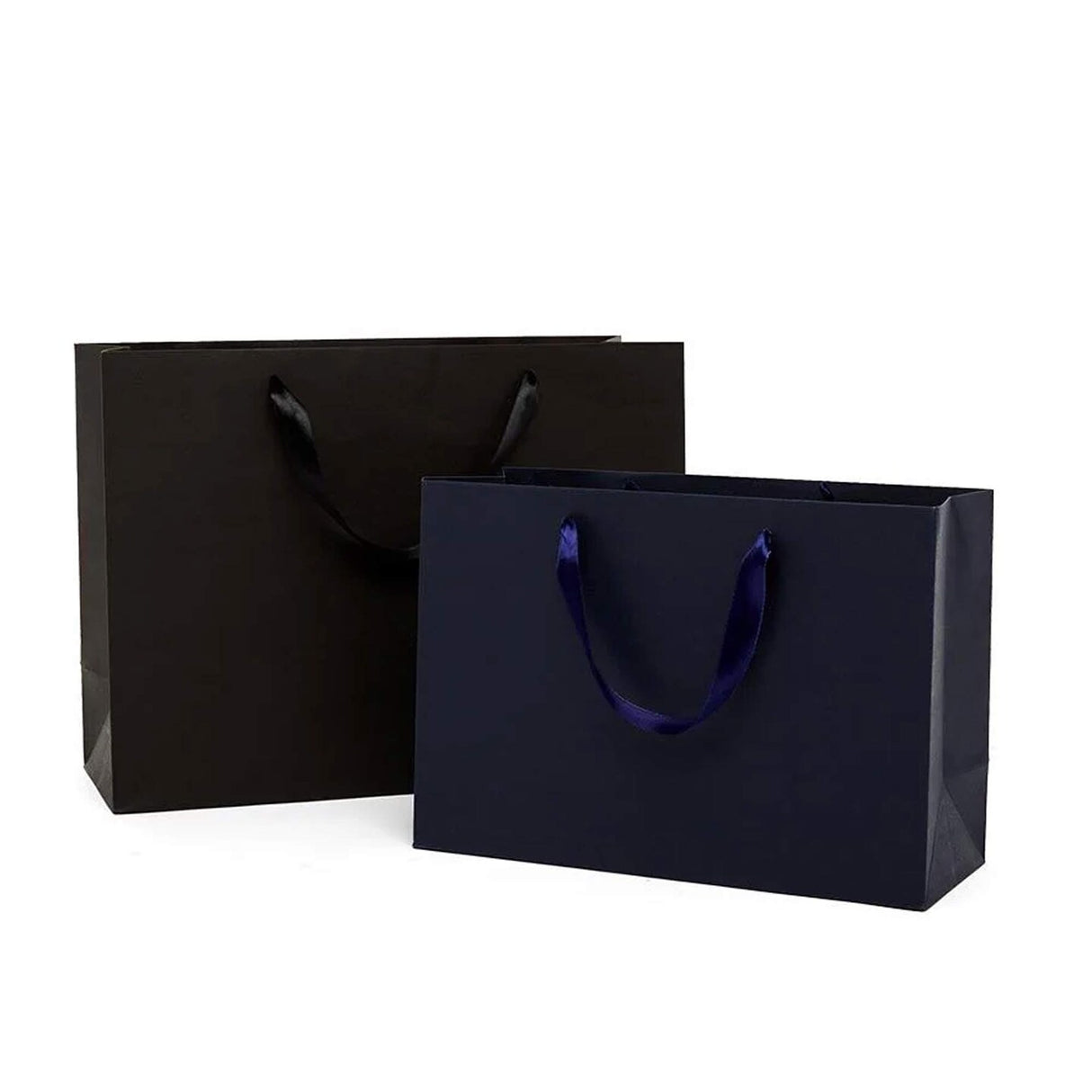Vibrant Kraft Euro Tote 13" x 5" x 9" with Satin Handles