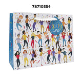 Patterned Gift Bags 8" X 4" X 10" High-Quality Gift Wrapping
