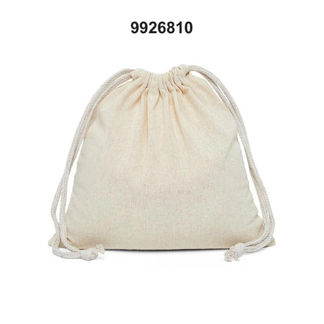 Extra 8" x 10" Plain Cotton Muslin Pouch