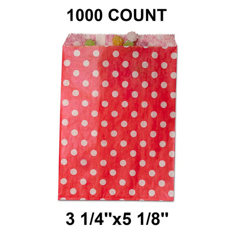 Petite Small Dots Bags Perfect for Small Items 3 1/4" x 5 1/8"
