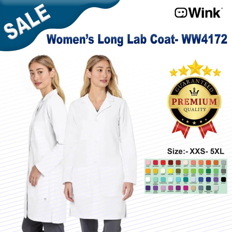 Wink® Women’s Long Lab Coat