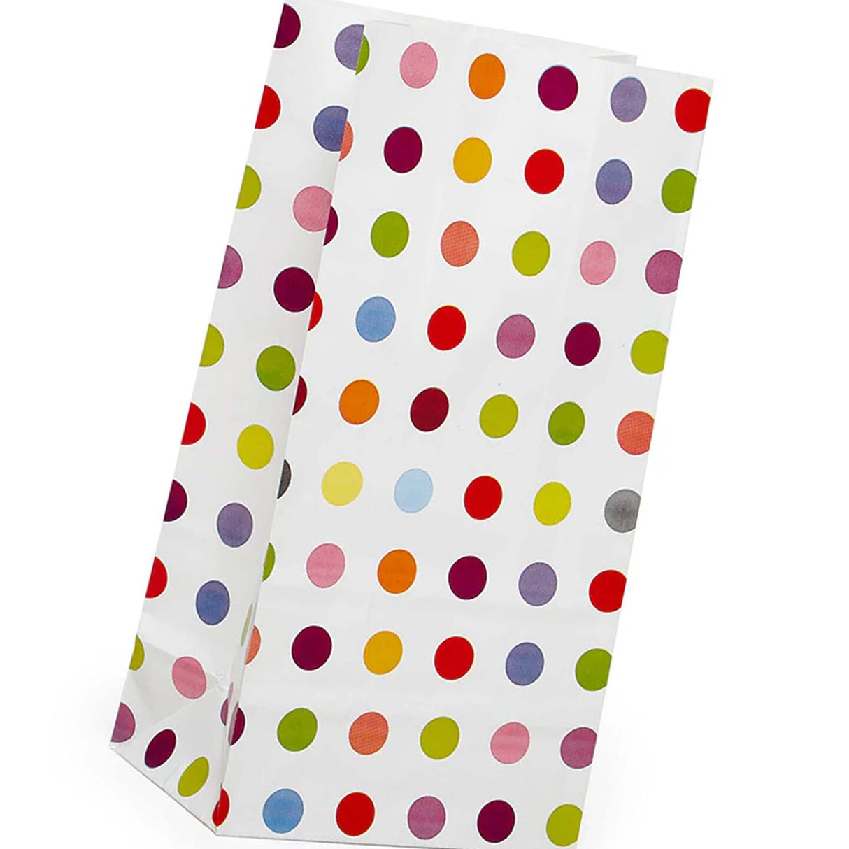 Dot Patterned Sos Food Bags 5'' X 3 1/8'' X 9 5/8''