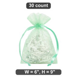 Mini Organza Pouch 6” x 9” for Small Present Packaging
