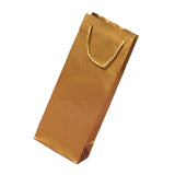 Stylish Glossy Paper Wine Bottle Euro Tote 5" x 3" x 13 1/4"