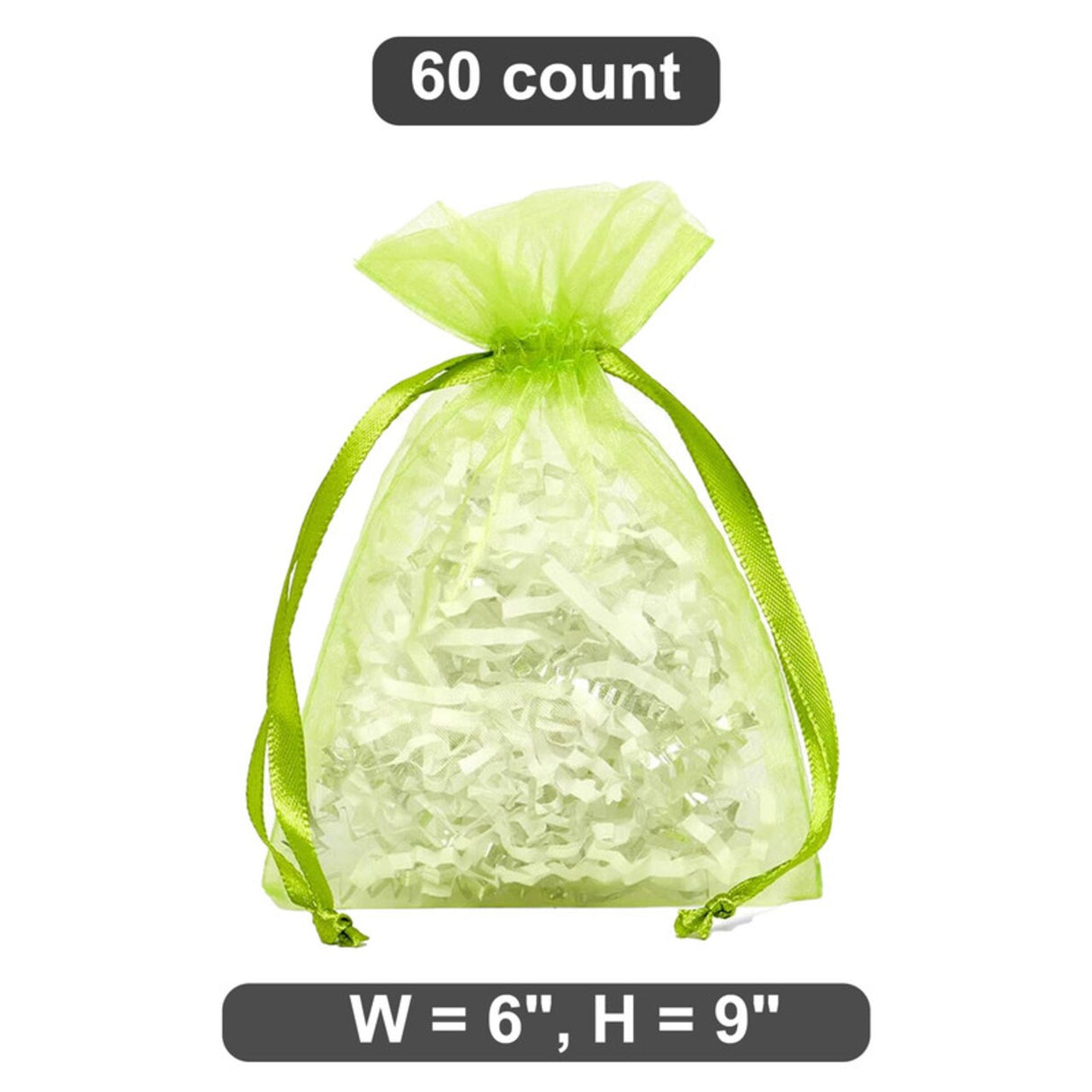 Versatile 6” x 9” Organza Bags Perfect for Any Event