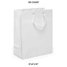 Generous Matte Euro Tote 8" x 4" x 10"