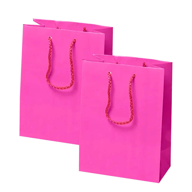 Luxury Gift Wrapping with Glossy Euro Totes 9 3/4'' x 4 '' x 7 3/4''