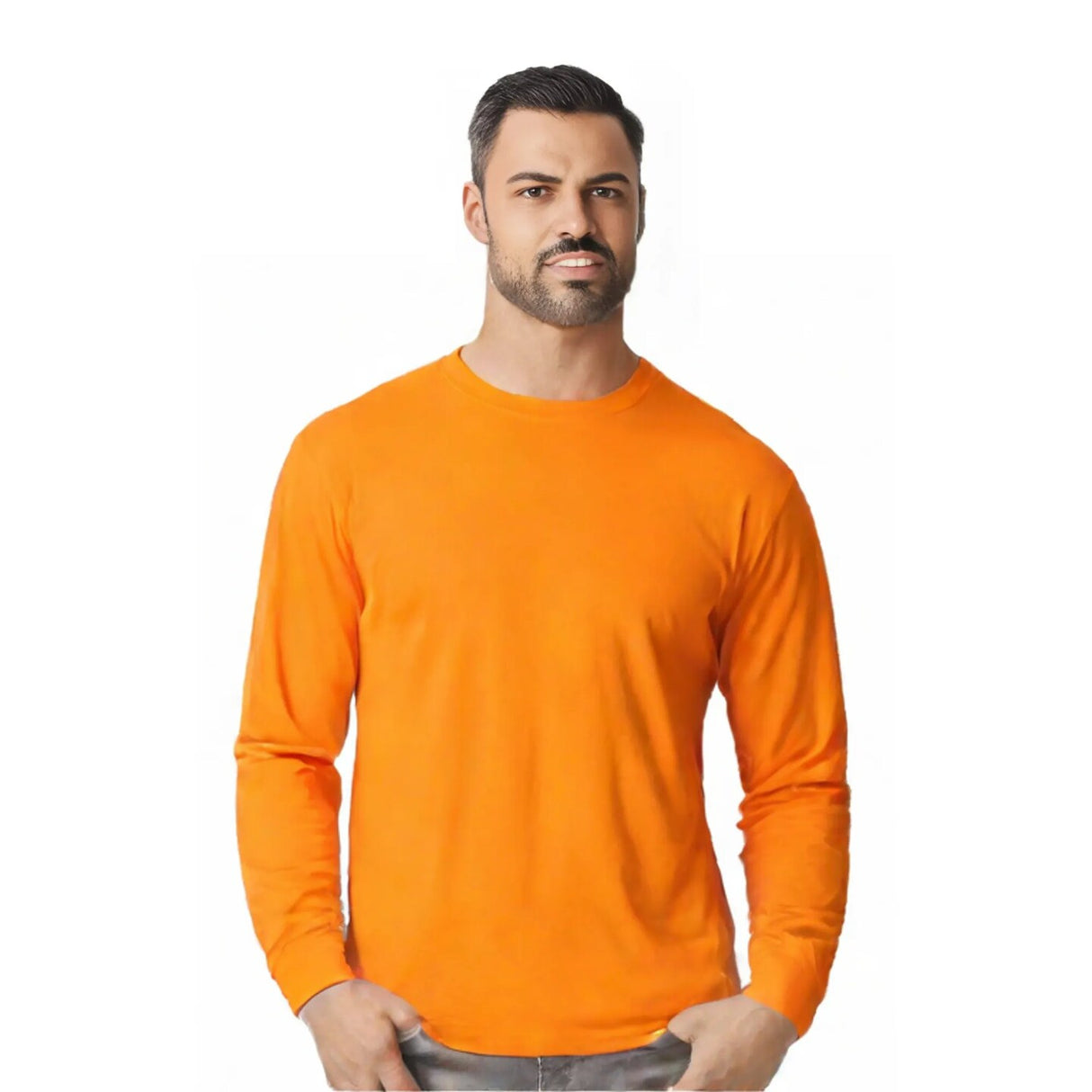Gildan® DryBlend Crewneck Long Sleeve T-Shirt