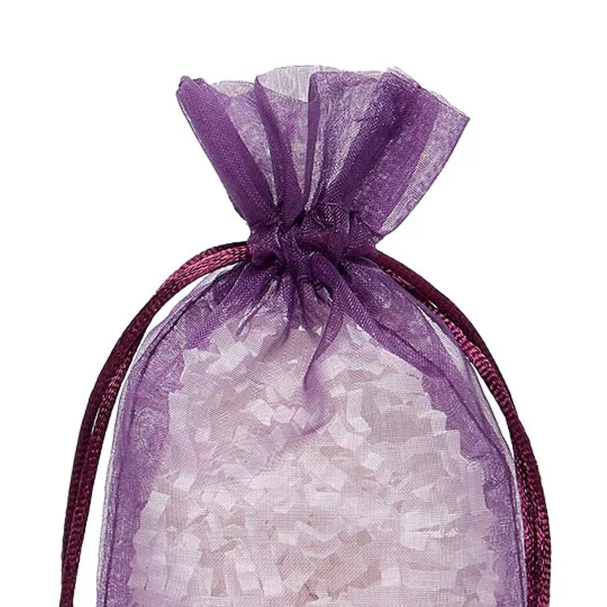 Flat Bottom Organza Bags 5 1/2''x11/2''x10 1/2'' for Craft Projects