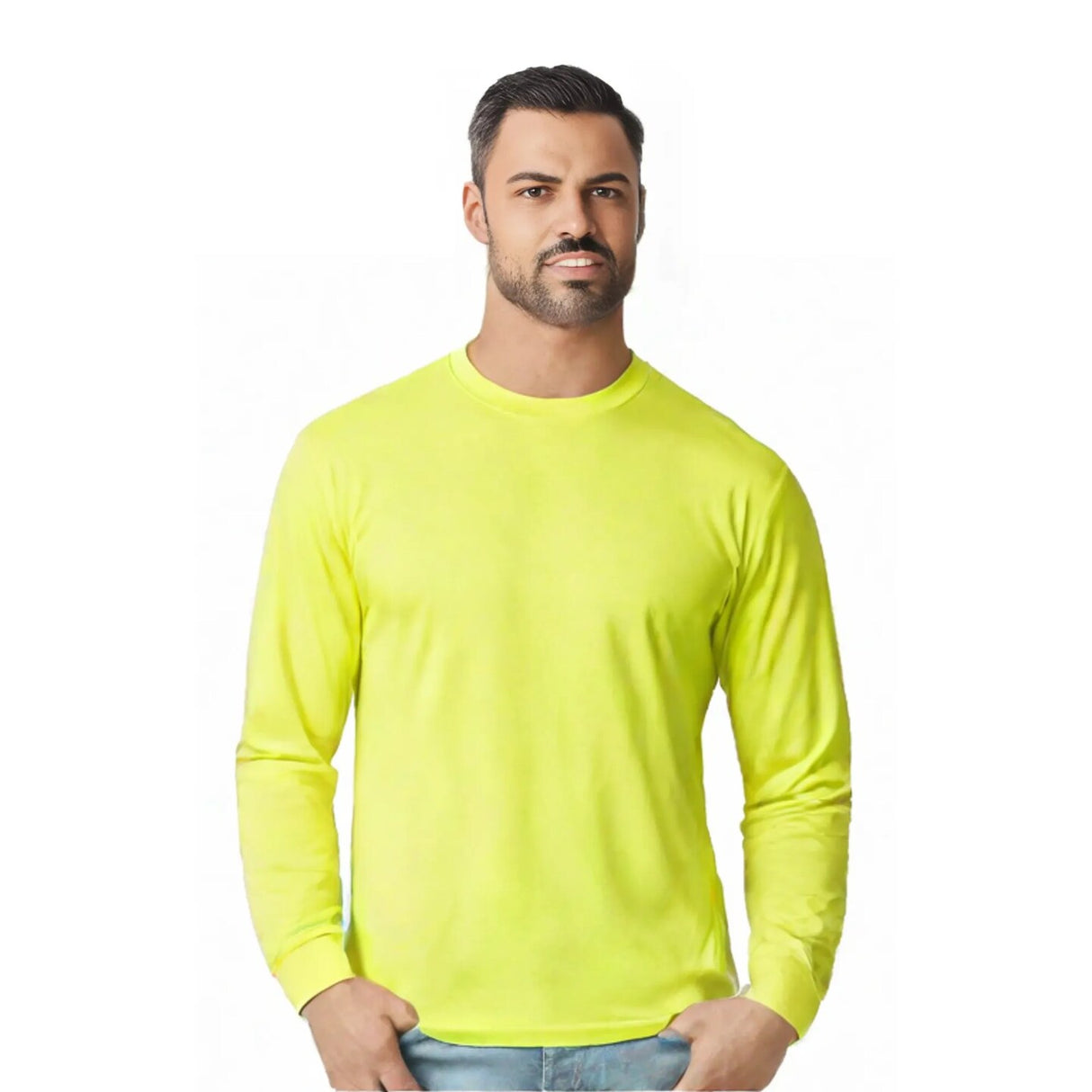 Gildan® DryBlend Crewneck Long Sleeve T-Shirt