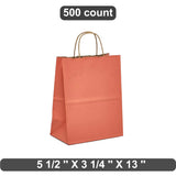 Petite Kraft Tinted Shopping Bag 5.5" x 3.25" x 13"