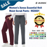 Jaanuu® Women's Xenos Essential Knit Waist Scrub Pants