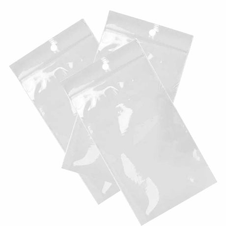 Compact Cello Bag with Hang Hole 5" x 8"