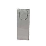 Chic Glossy Paper Wine Bottle Euro Tote 5" x 3" x 13 1/4"