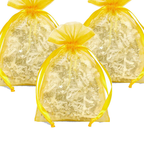 5” x 8” Organza Pouch Bags Elegant and Lightweight