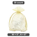 Versatile for Party Needs 4" x 6" Organza Bag